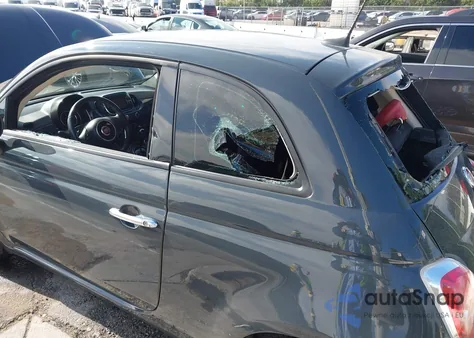 2017 Fiat 500 Pop from USA, damaged, VIN 3C3CFFKR3HT700124